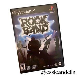 Rock Band PlayStation 2 Game